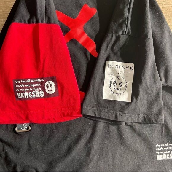 DUDHUH Men’s T-Shirts Techwear Japanese Streetwear Hip Hop Short Sleeve for Men - Picture 6 of 8